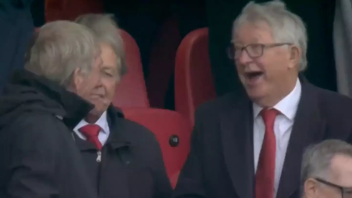 Sir Alex Ferguson Spotted in Moment With Sir Kenny Dalglish at Anfield