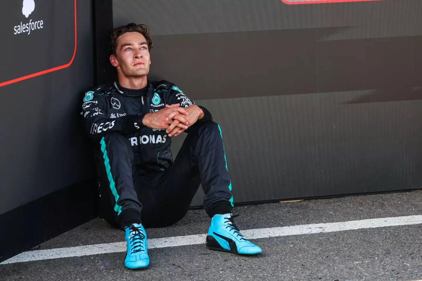 George Russell has been disqualified from the Belgian GP (Image: Getty)