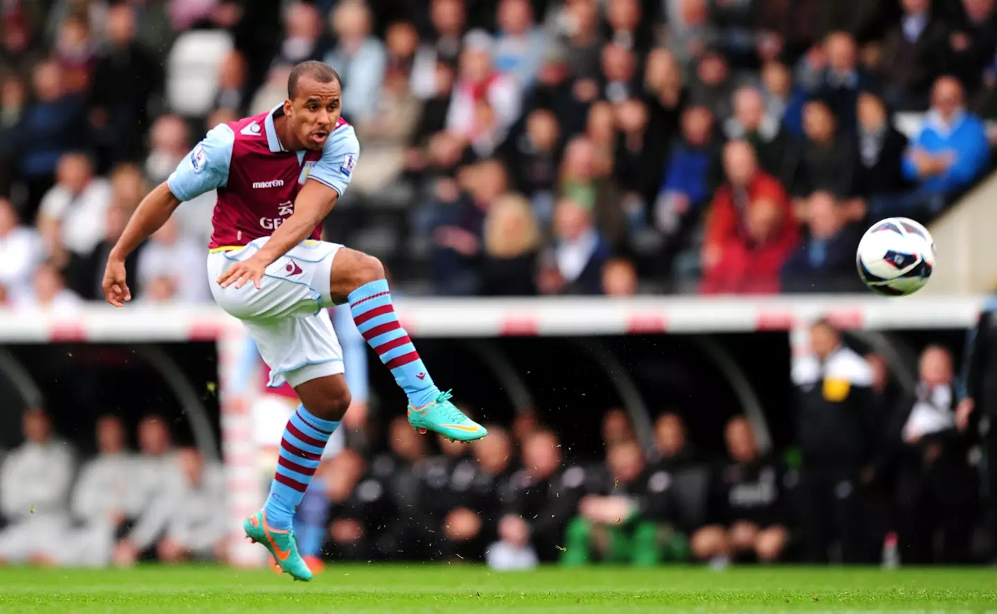 Gabriel Agbonlahor spent his entire club playing career with Aston Villa.