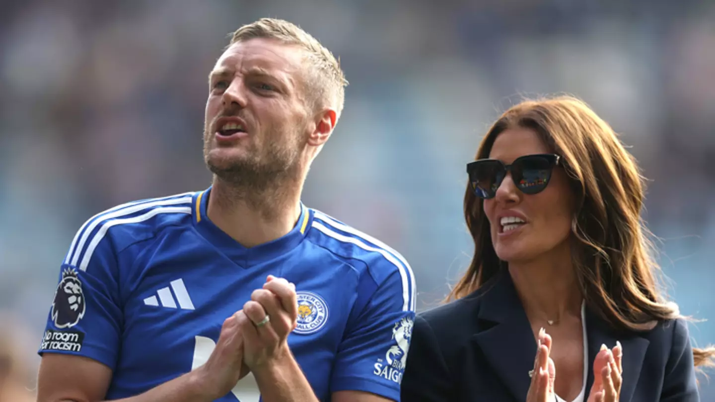Fans think they've worked out Jamie Vardy's new club after wife Rebekah drops cryptic hint