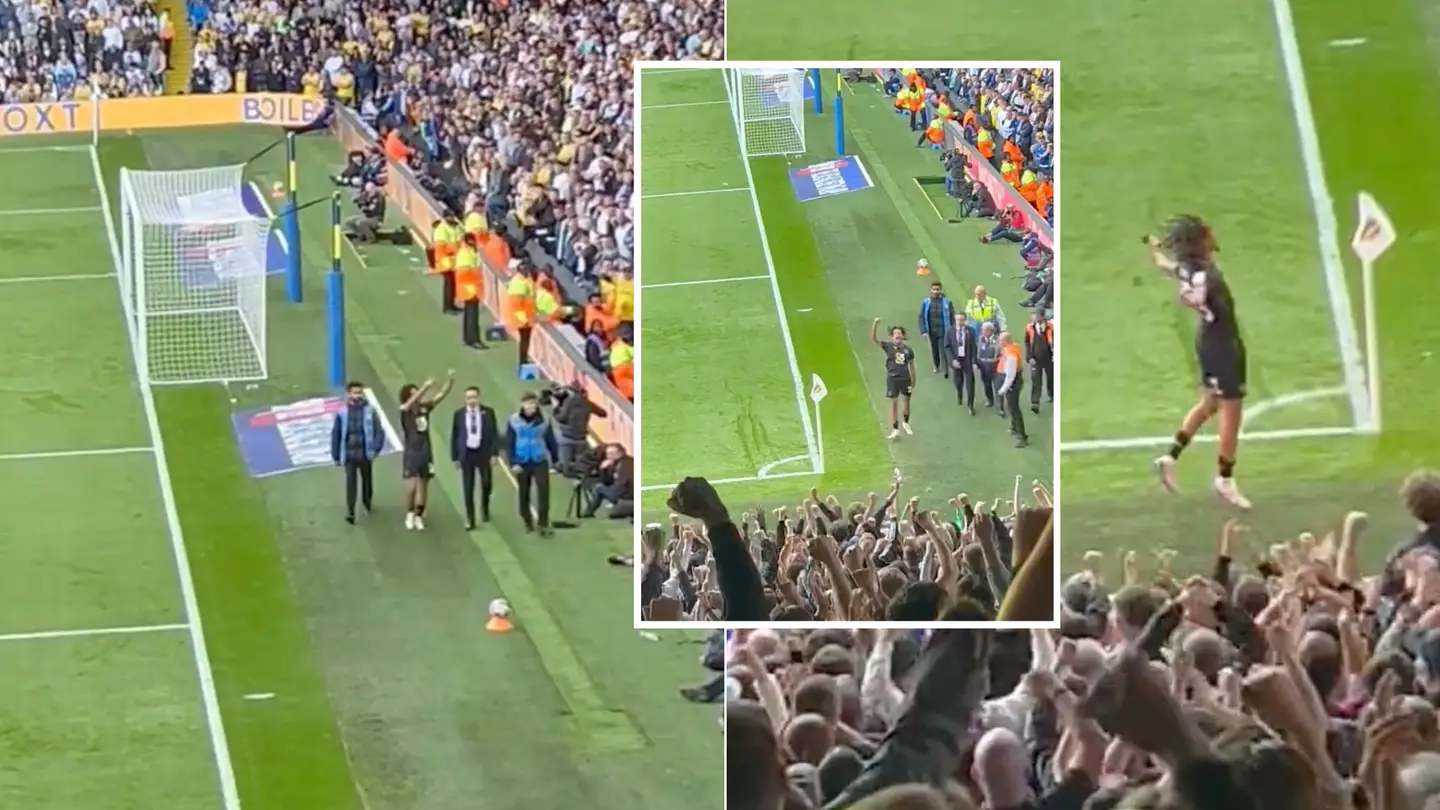 Hannibal Mejbri winds up Leeds fans as footage of ex-Man Utd player 'rattling' entire fanbase emerges