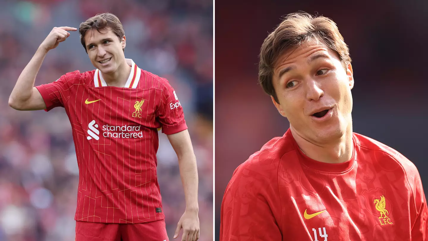 Federico Chiesa has made just three appearances for Liverpool since joining in August. (Image: Getty)