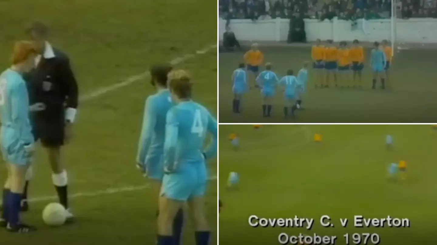 Incredible 'donkey free-kick' routine was so genius it got banned immediately by football authorities