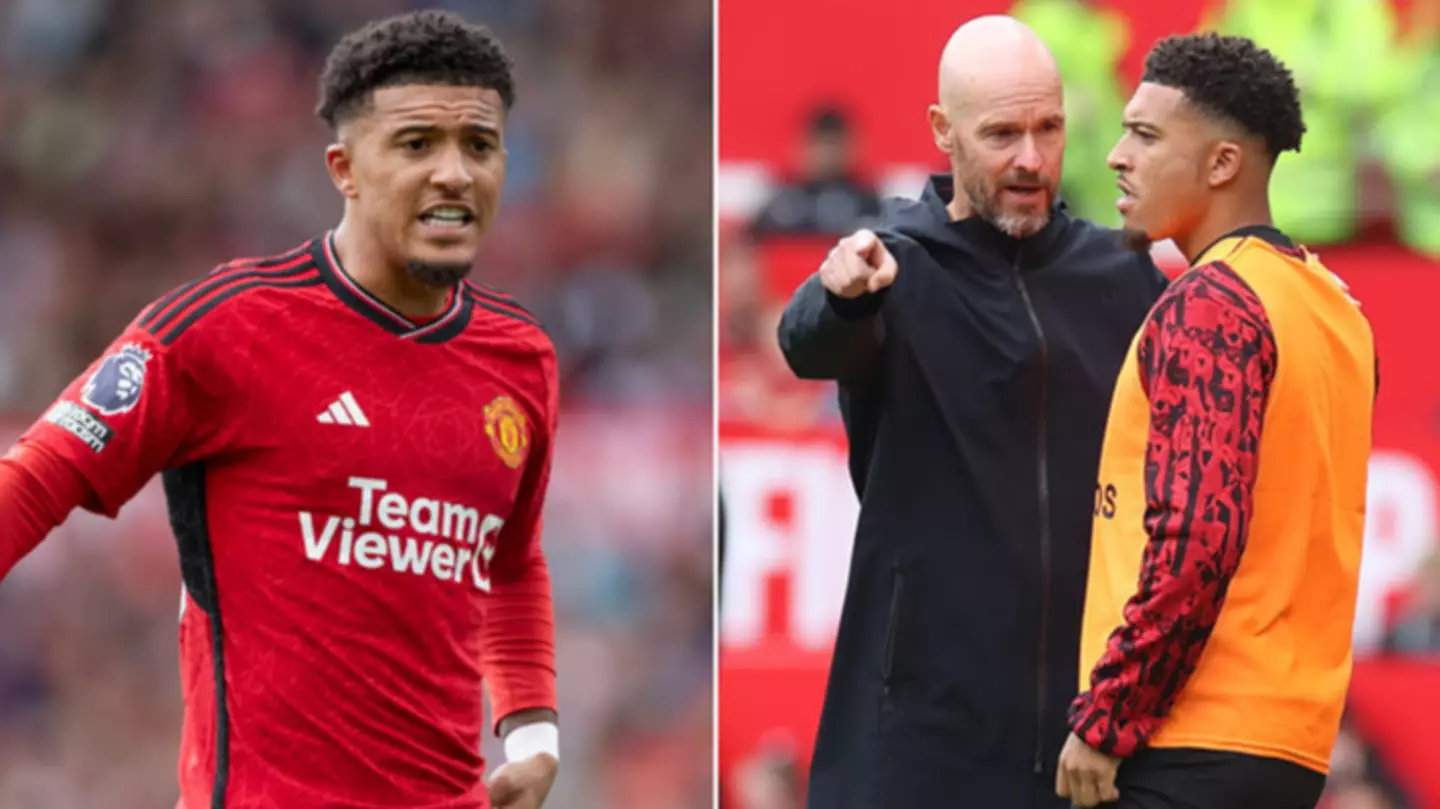 Erik ten Hag slammed for "damaging" treatment of Jadon Sancho as Man Utd star banished from training