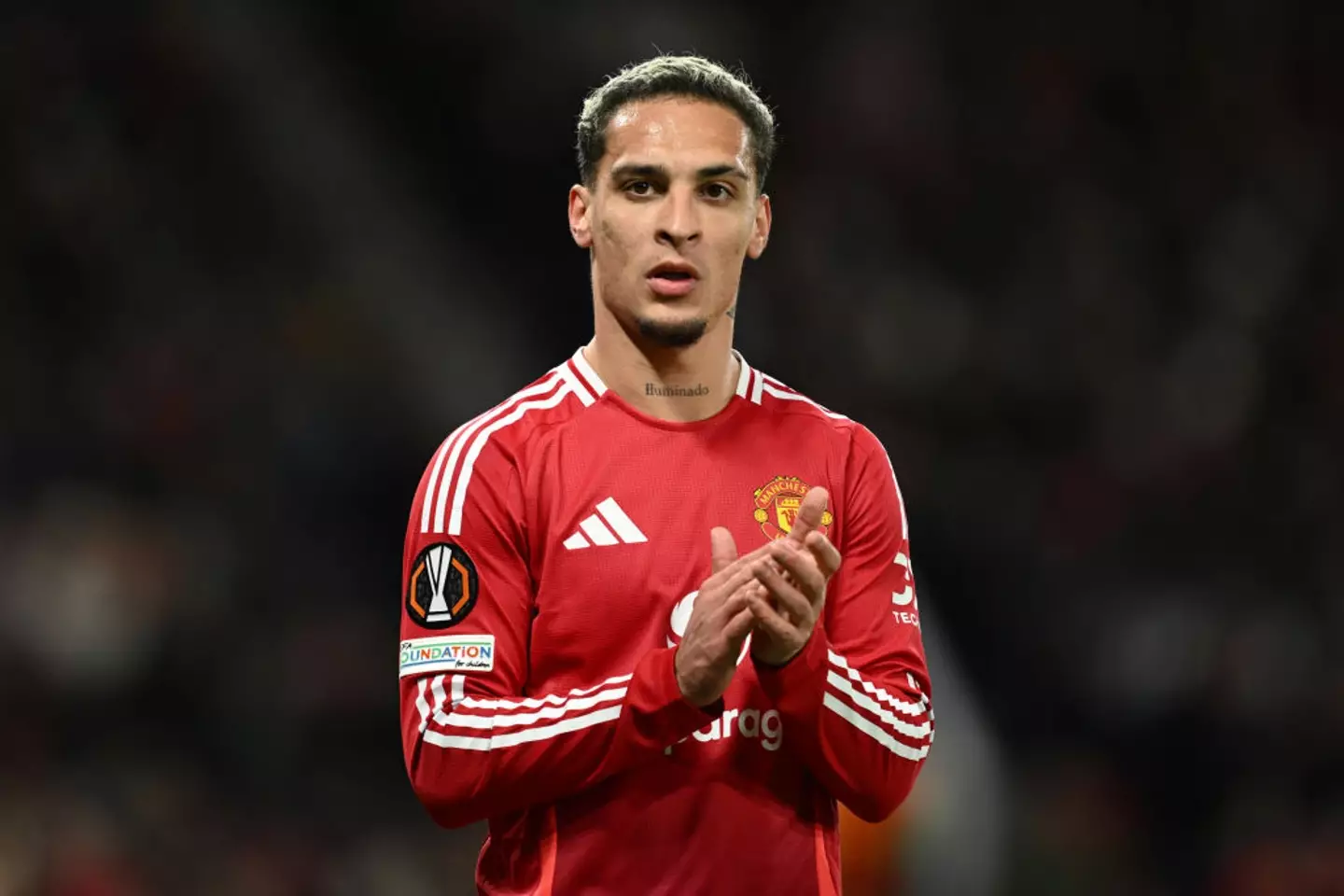 Man Utd star Antony pictured (Image: Getty)