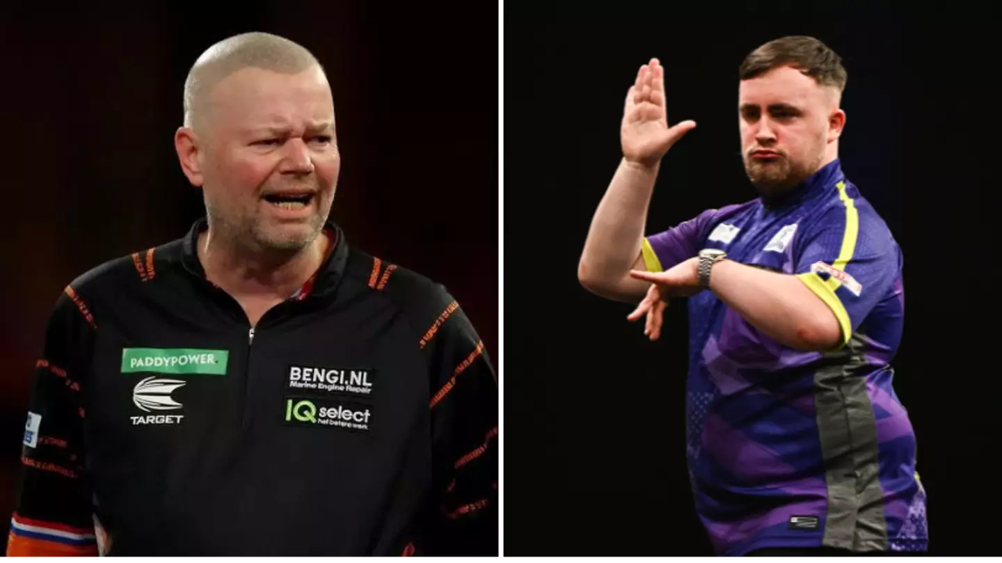 Luke Littler told to 'f*** off' by darts legend Raymond van Barneveld for awkward snub