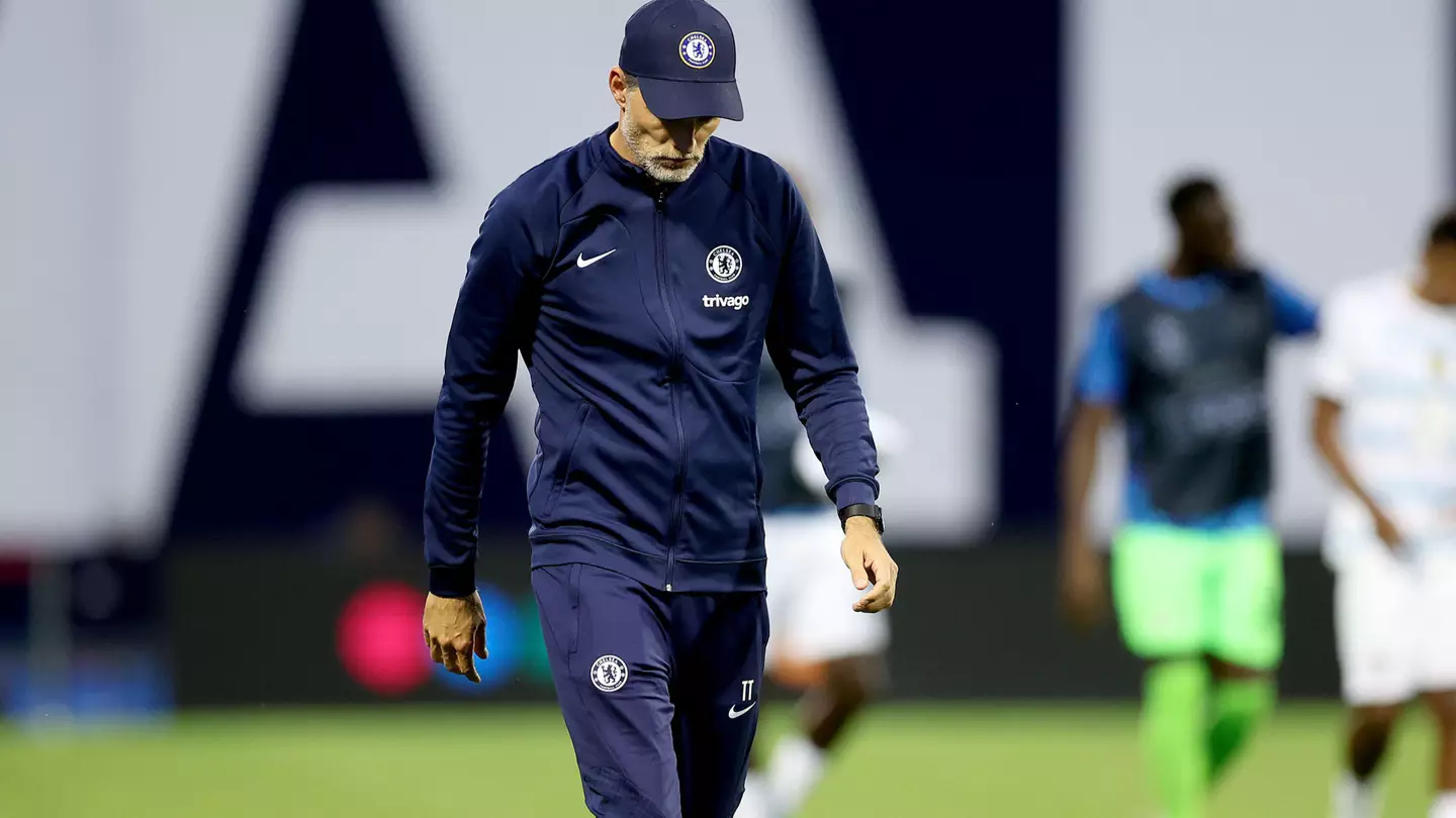 Head Coach of Chelsea Thomas Tuchel after the UEFA Champions League group E match between Dinamo Zagreb and Chelsea FC. (Alamy)