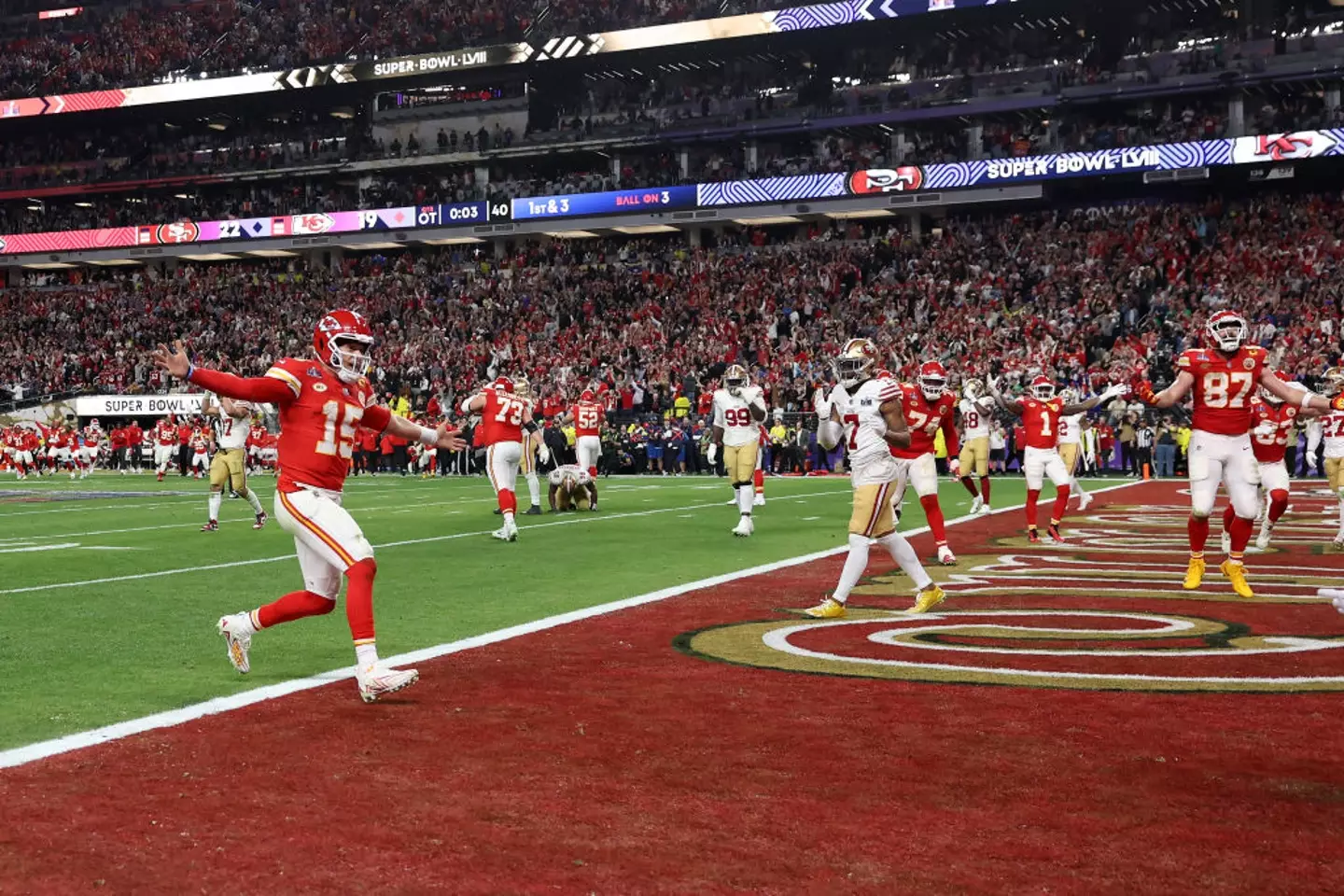 The Chiefs are hoping to make it a hat-trick of Super Bowl crowns (Image: Getty)
