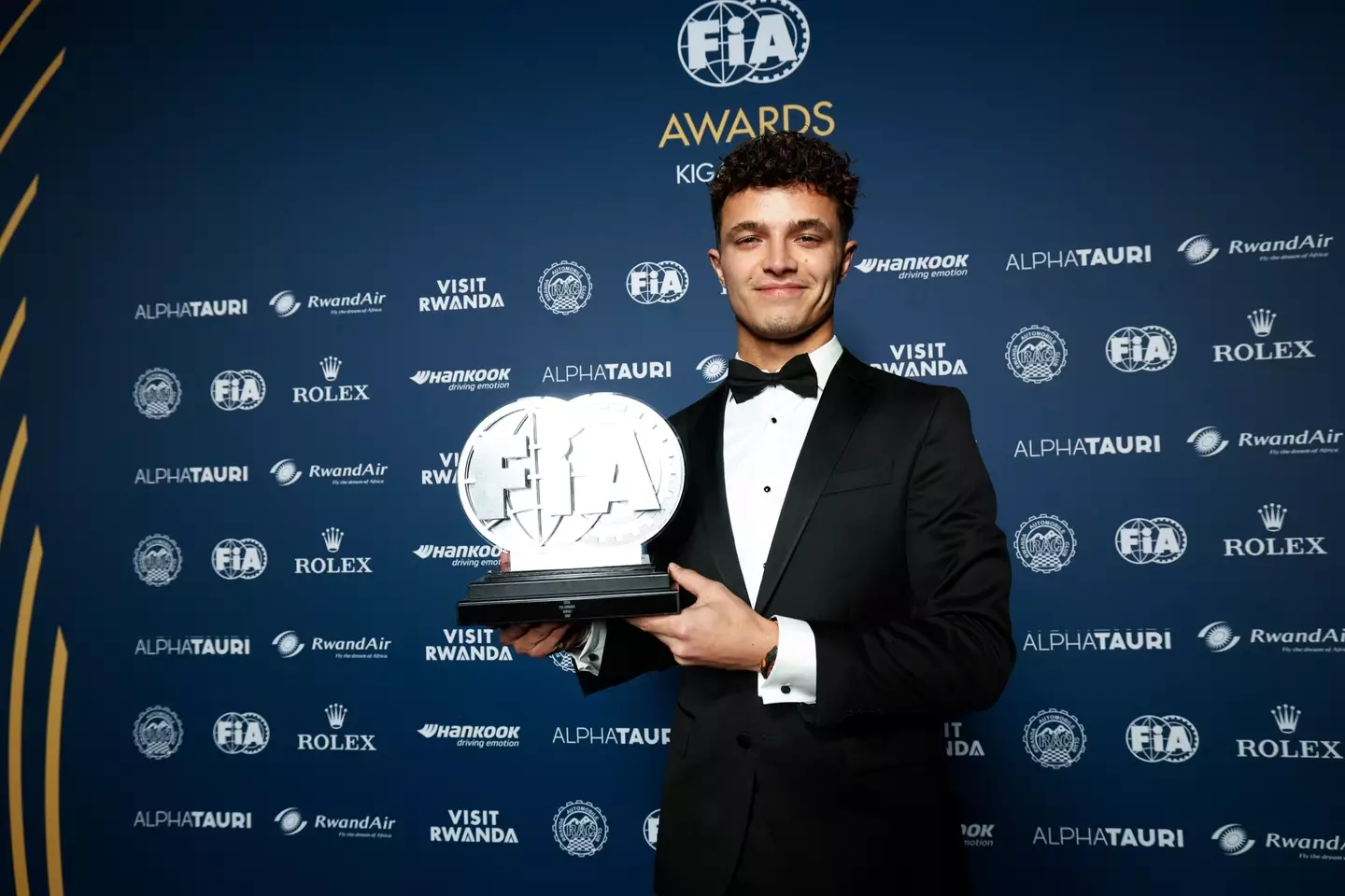 Lando Norris is the current favourite to win the 2025 Formula 1 world title. Image: Getty