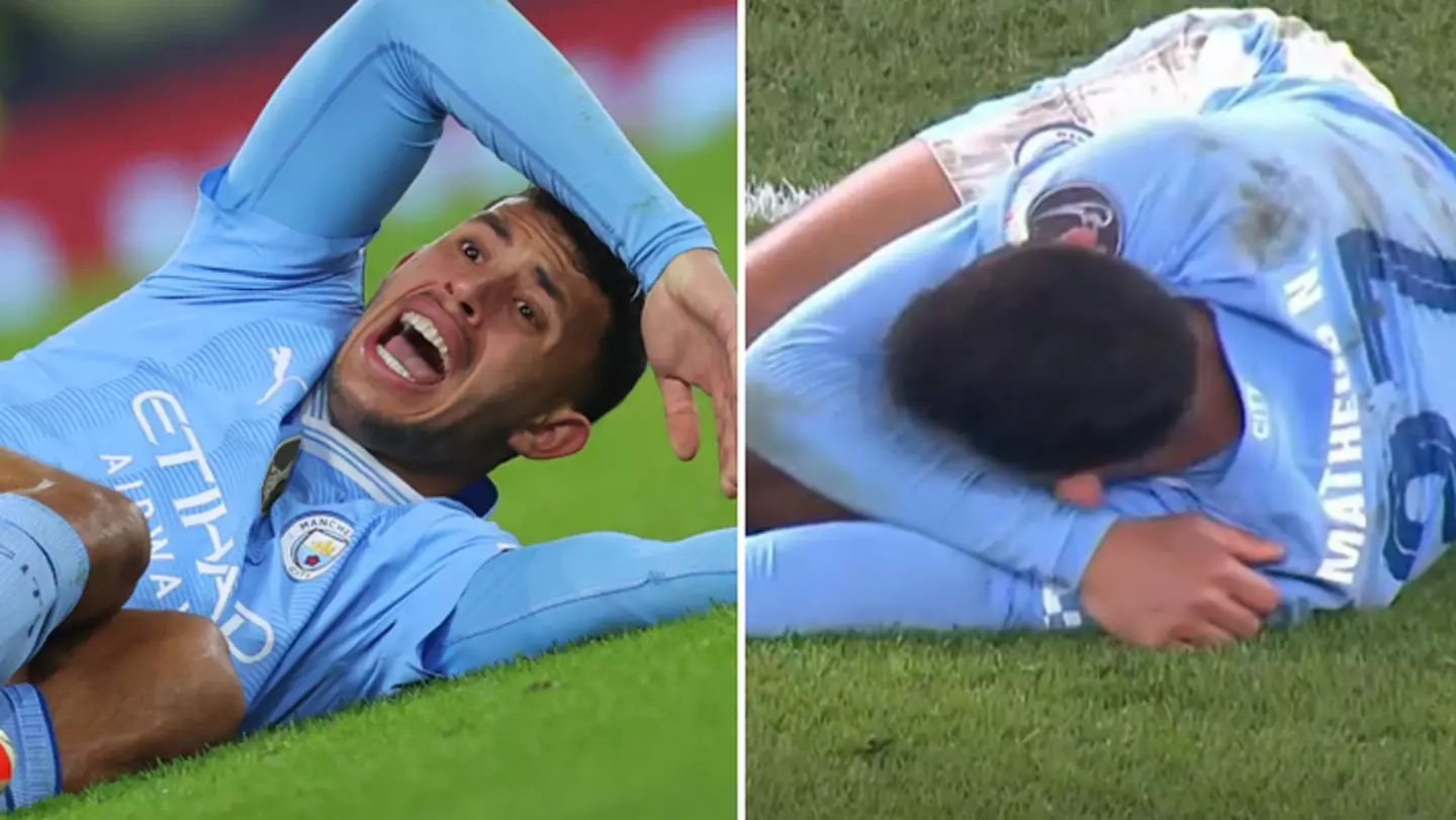 Fans left horrified by Matheus Nunes’ injury during Man City vs Copenhagen