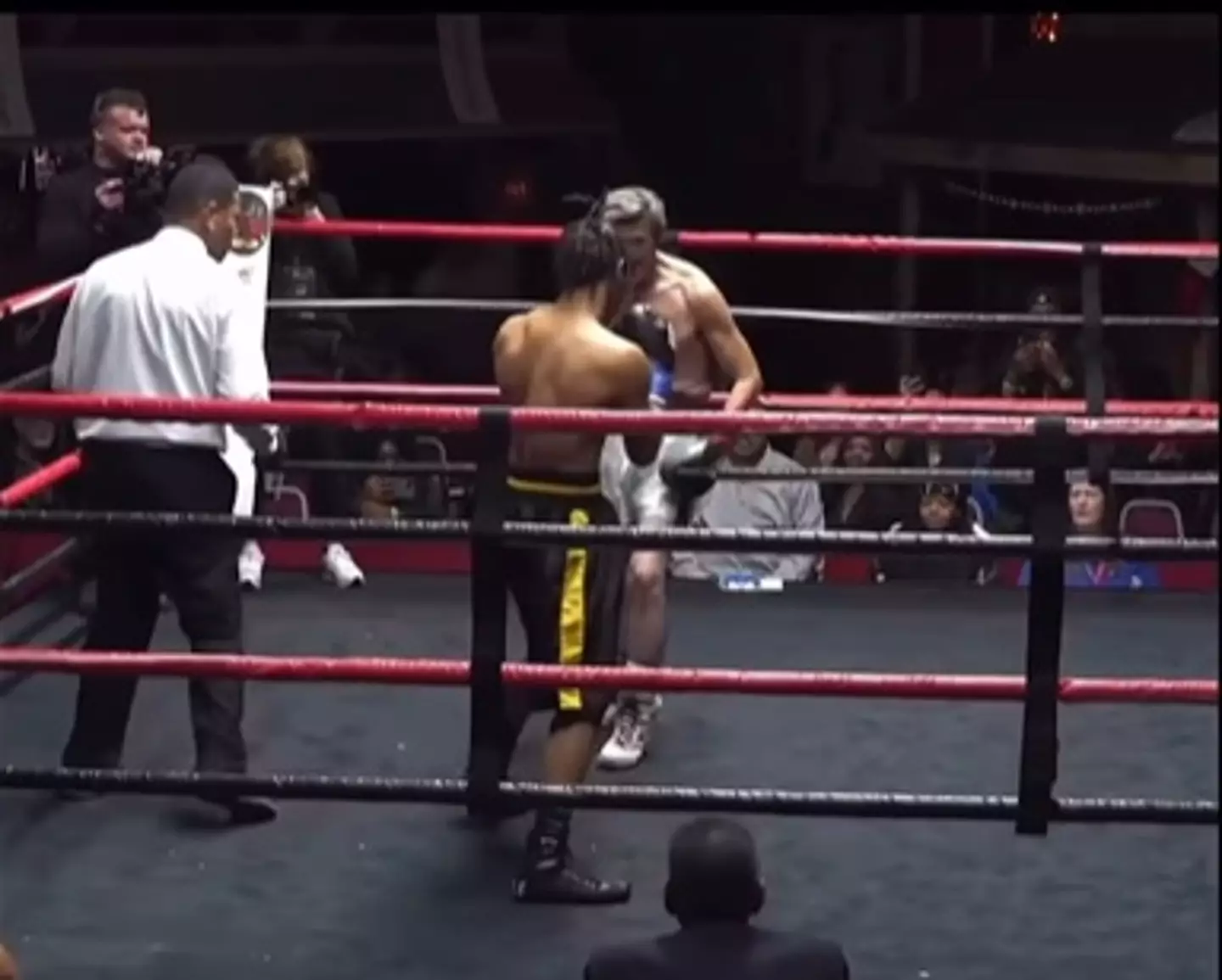 Scot England faces Jashawn Hunter. (Image: Source of Boxing/Instagram)