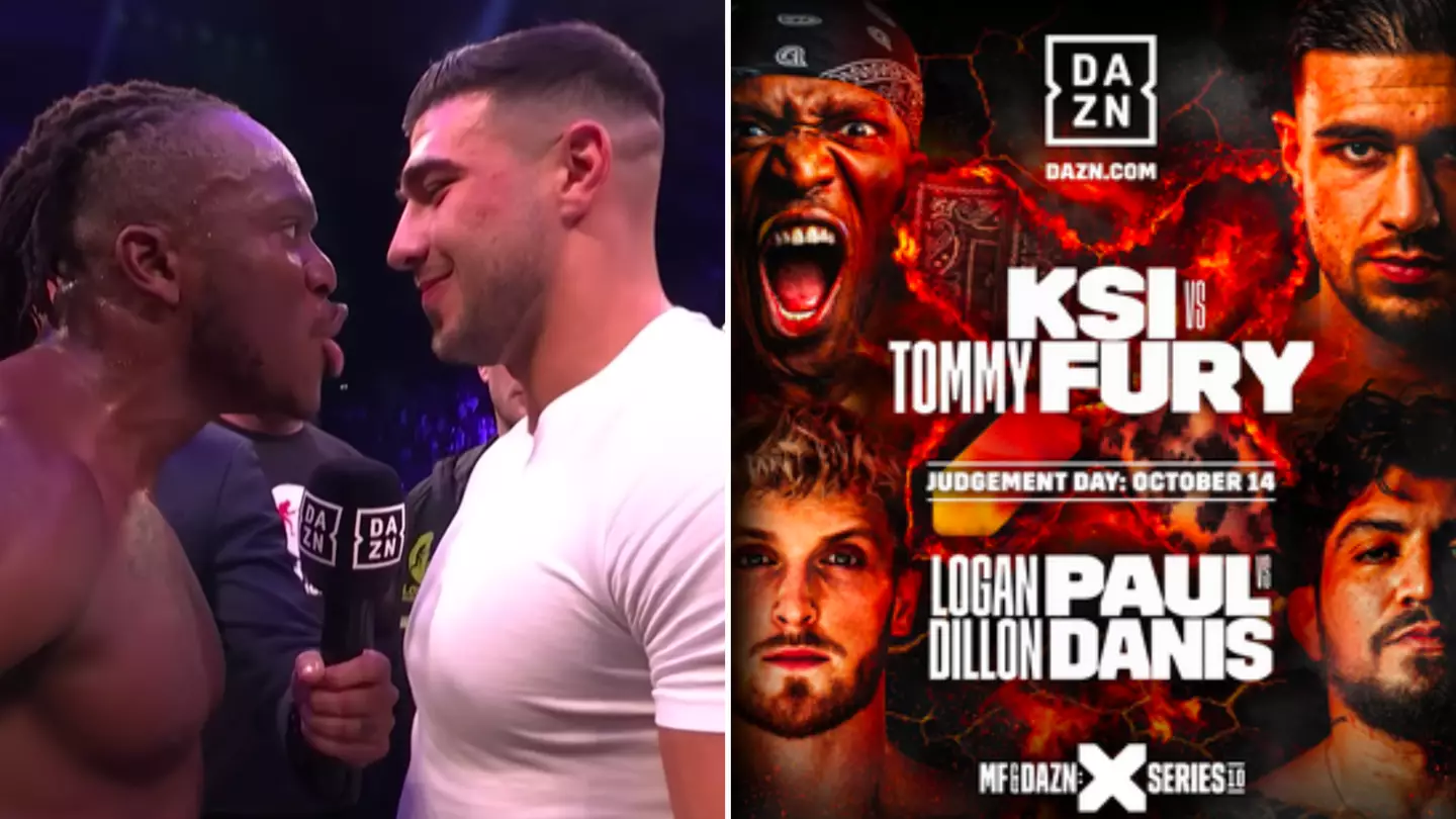 KSI vs Tommy Fury and Logan Paul vs Dillon Danis PPV price confirmed