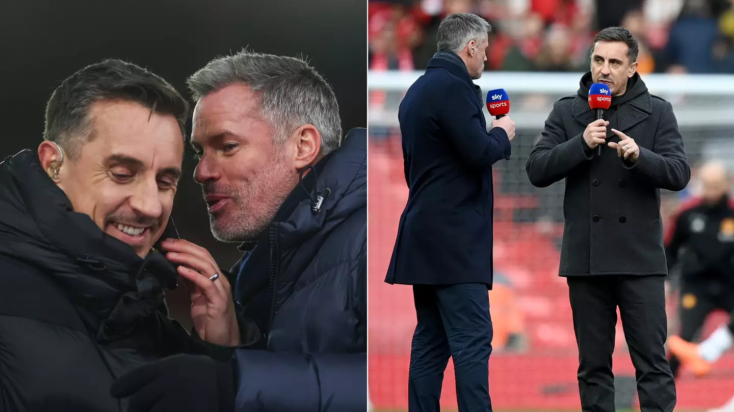 Jamie Carragher hits back at rumours that he and Gary Neville have been ‘banned by Nottingham Forest’  