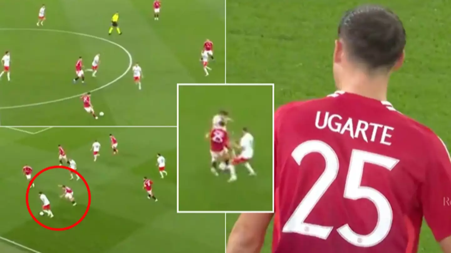 Manuel Ugarte compilation from Man Utd’s draw with FC Twente is going viral