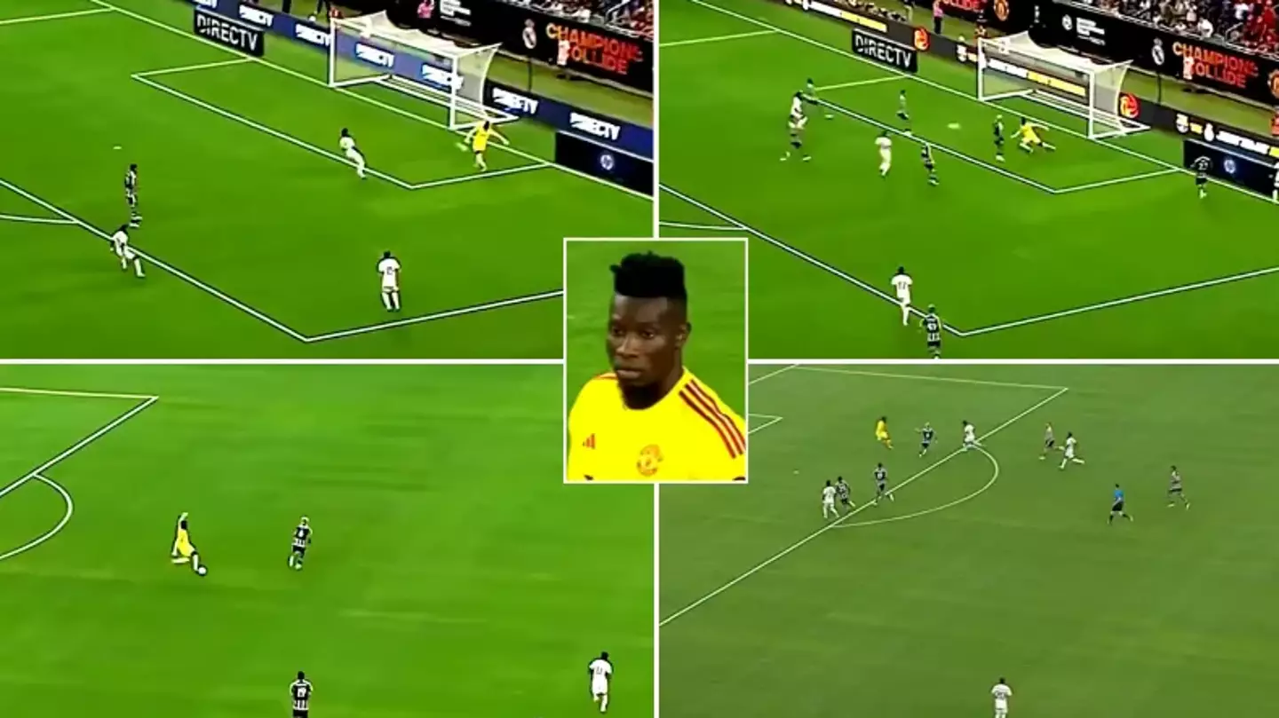 Andre Onana's Man United debut highlights against Real Madrid have gone viral