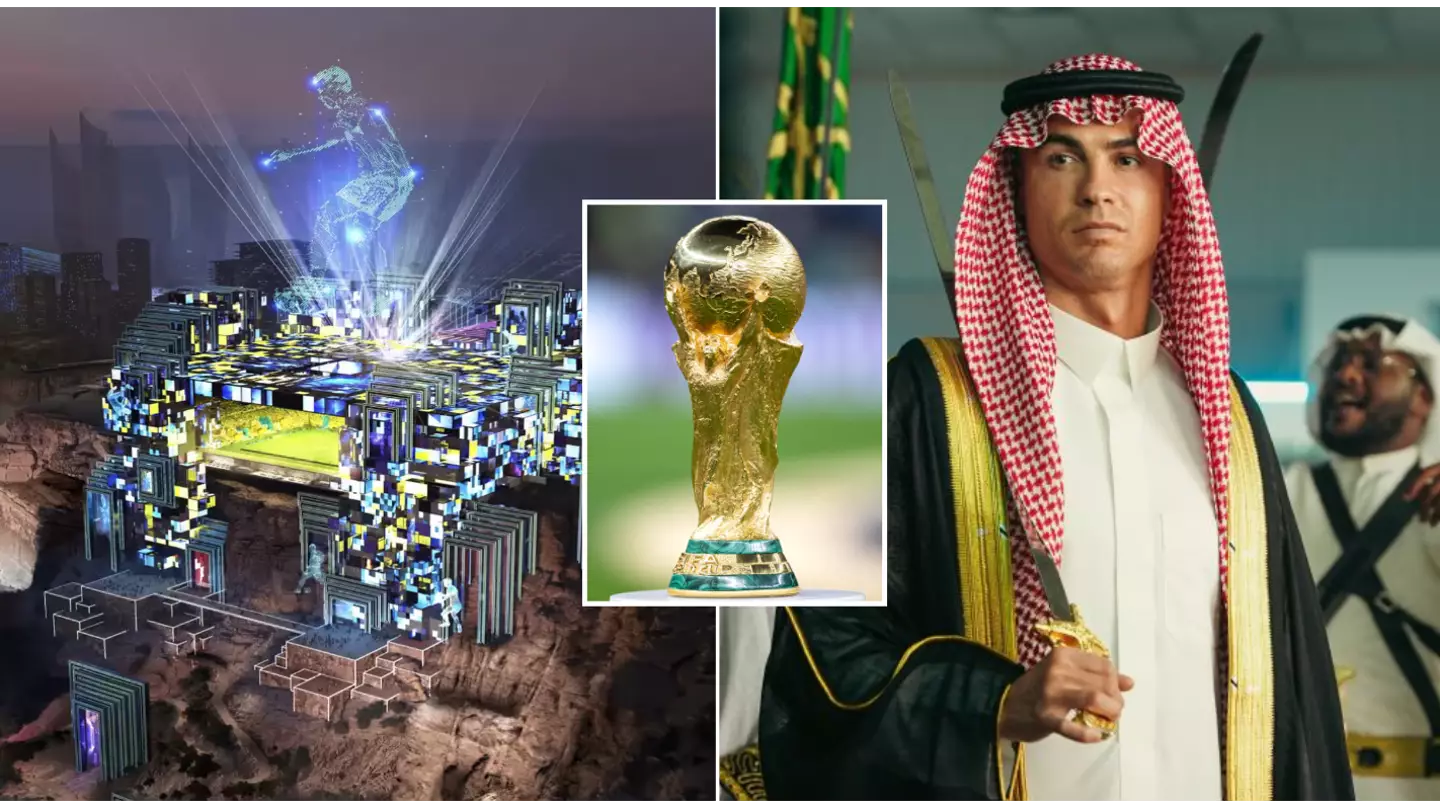 Saudi Arabia plans for ‘futuristic’ clifftop 2034 World Cup stadium revealed