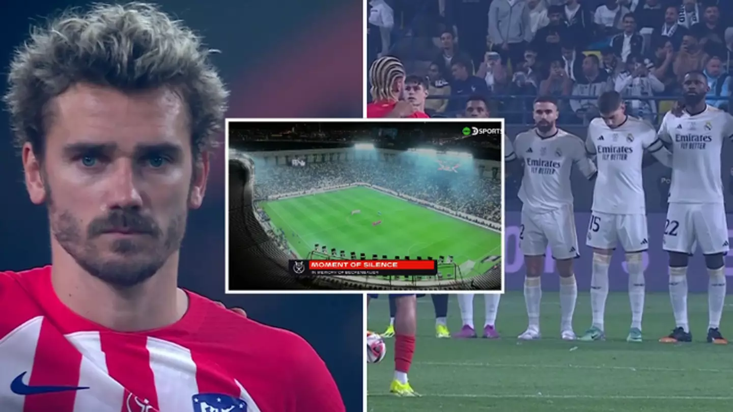 Saudi fans slammed for 'disgusting' lack of respect during Franz Beckenbauer tribute ahead of Spanish Super Cup clash