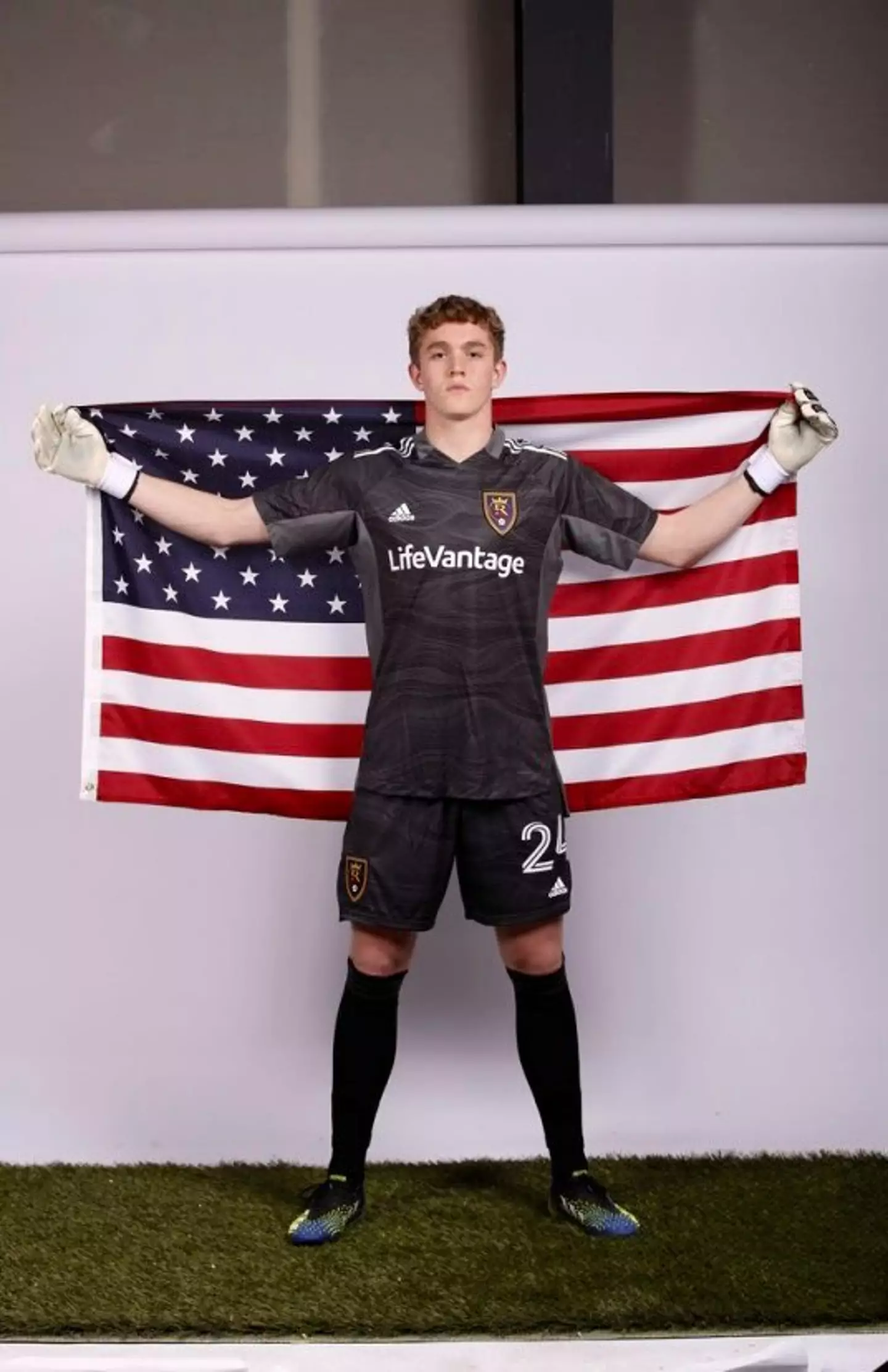 He represented the United States at youth level but ultimately, Dewsnup was struggling to find joy from football. Image credit: Real Salt Lake