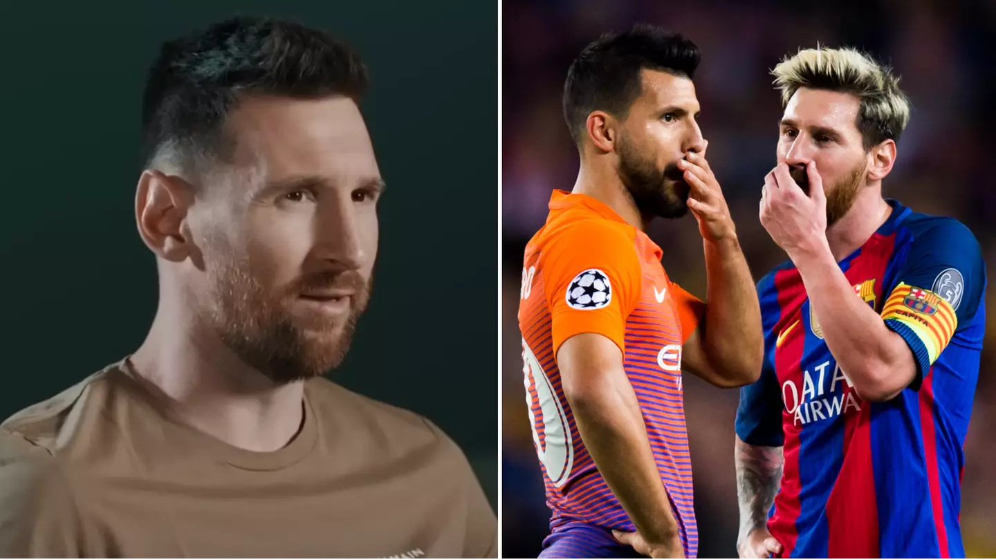 Lionel Messi used to always ask Sergio Aguero about the same player at Manchester City