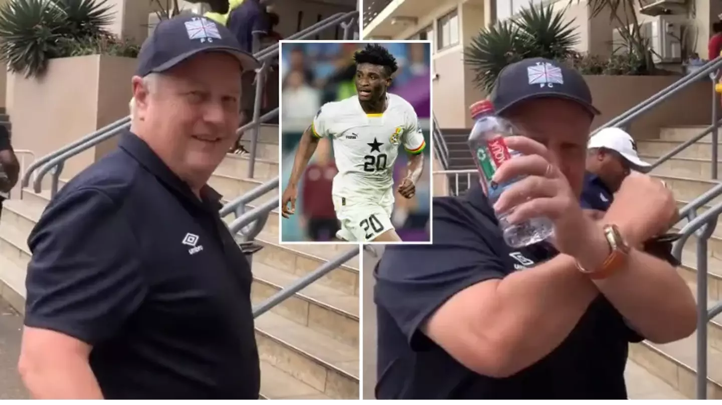 West Ham fan travels 4000 miles to Ghana to watch Mohammed Kudus play in AFCON qualifier