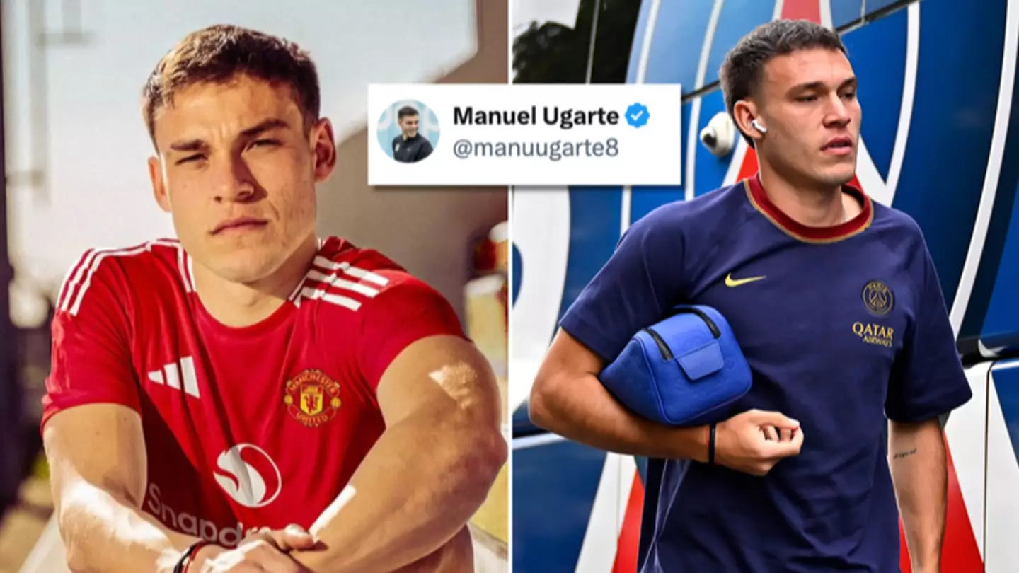 Manuel Ugarte breaks the Internet with tweet ahead of Man Utd transfer as team-mate immediately responds