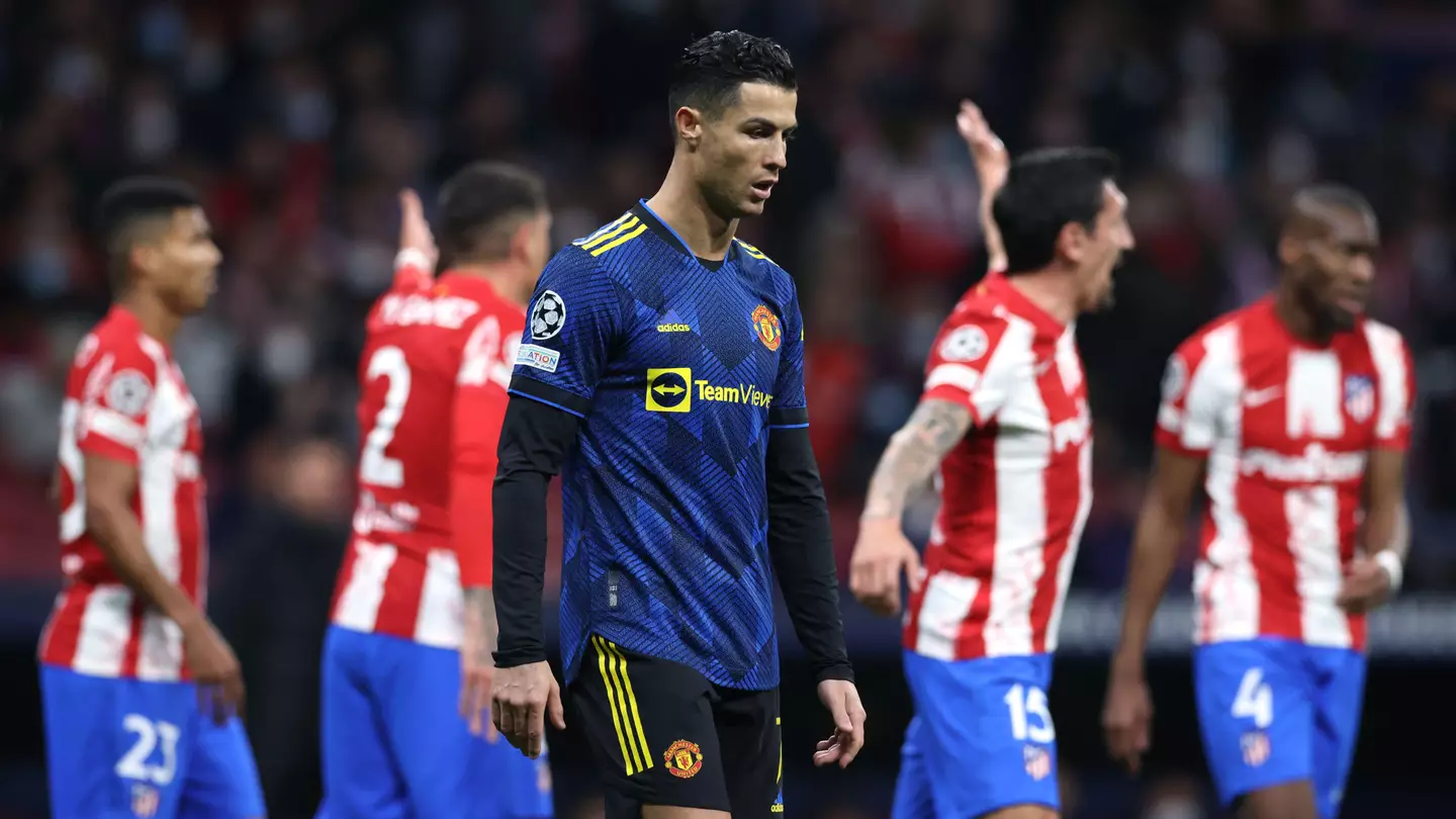 Manchester United met Atletico Madrid in the Champions League last season. (Alamy)