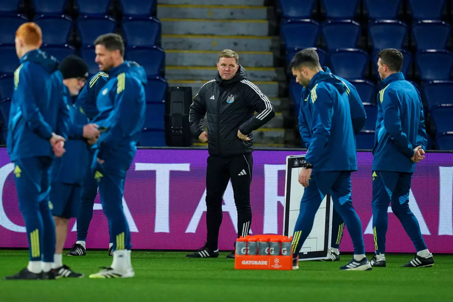 Newcastle are currently 7th in the UCL league phase table. Image credit: Getty