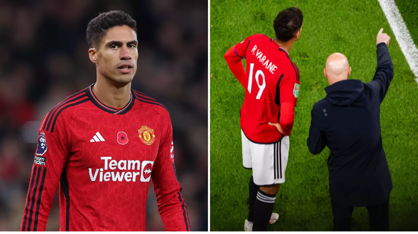 Raphael Varane’s relationship with Erik ten Hag has ‘broken down’ after incident earlier this season