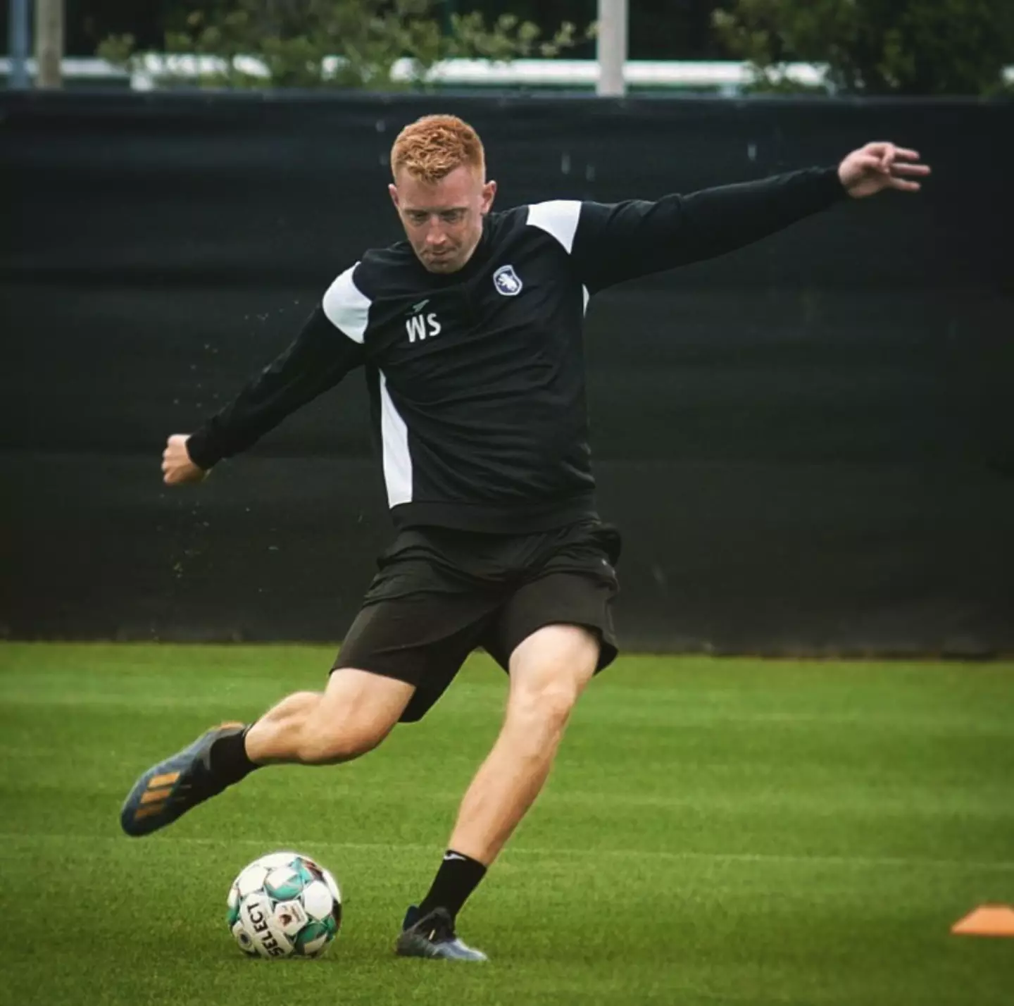 Still played in the Belgian fourth division after leaving school. Image: Instagram