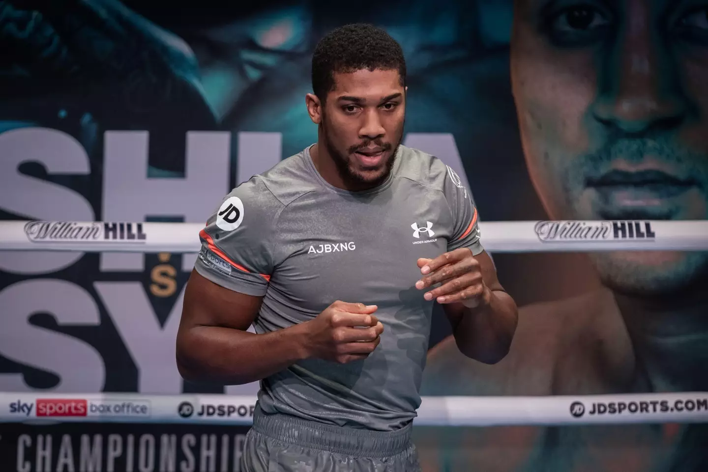 Joshua has suffered consecutive defeats to Oleksandr Usyk. (Image