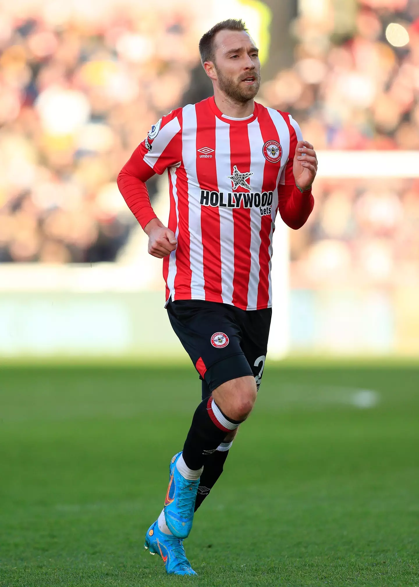 Eriksen impressed during his brief spell with Brentford last season (Image: Alamy)