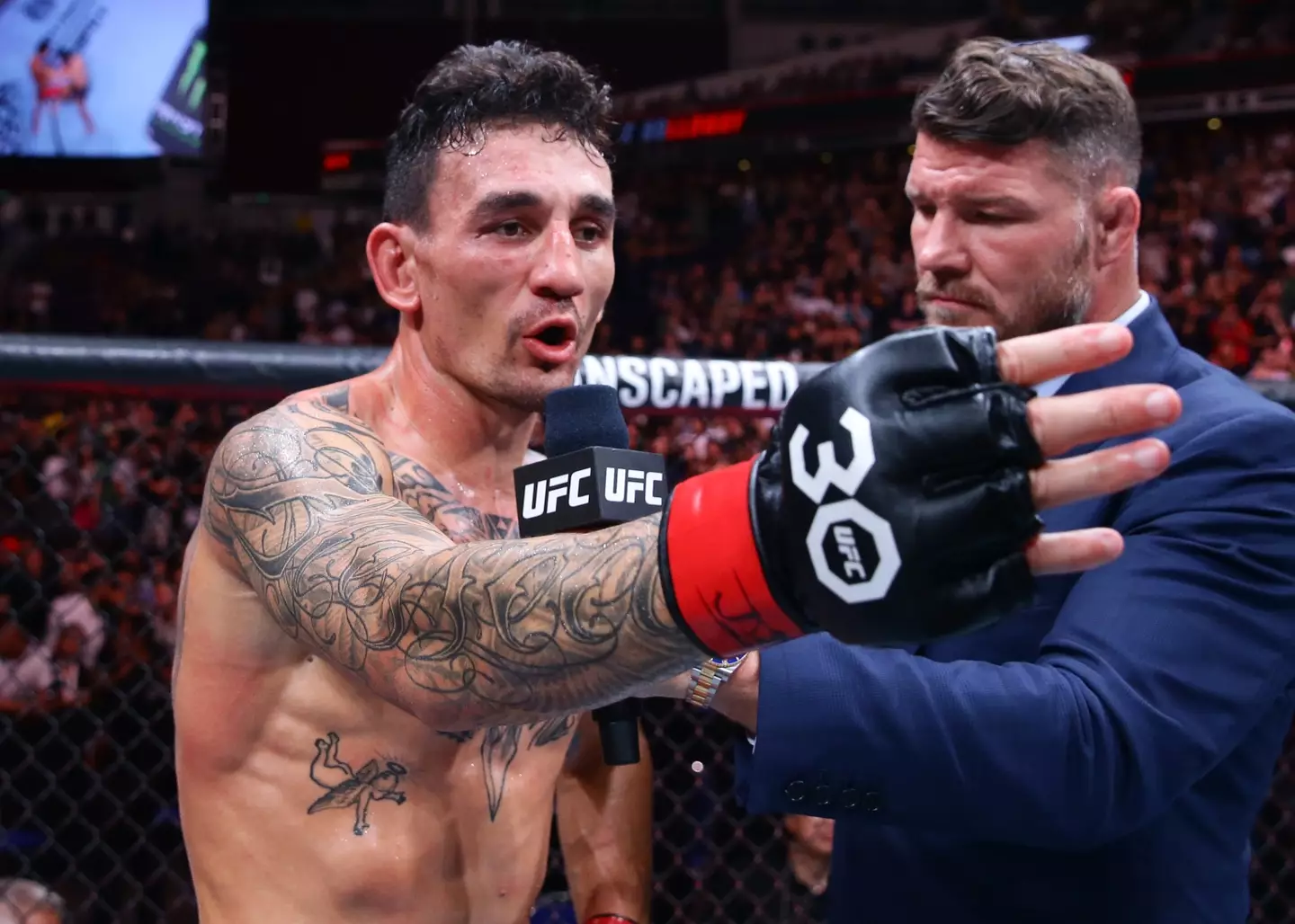 Max Holloway will take on Justin Gaethje (Getty)