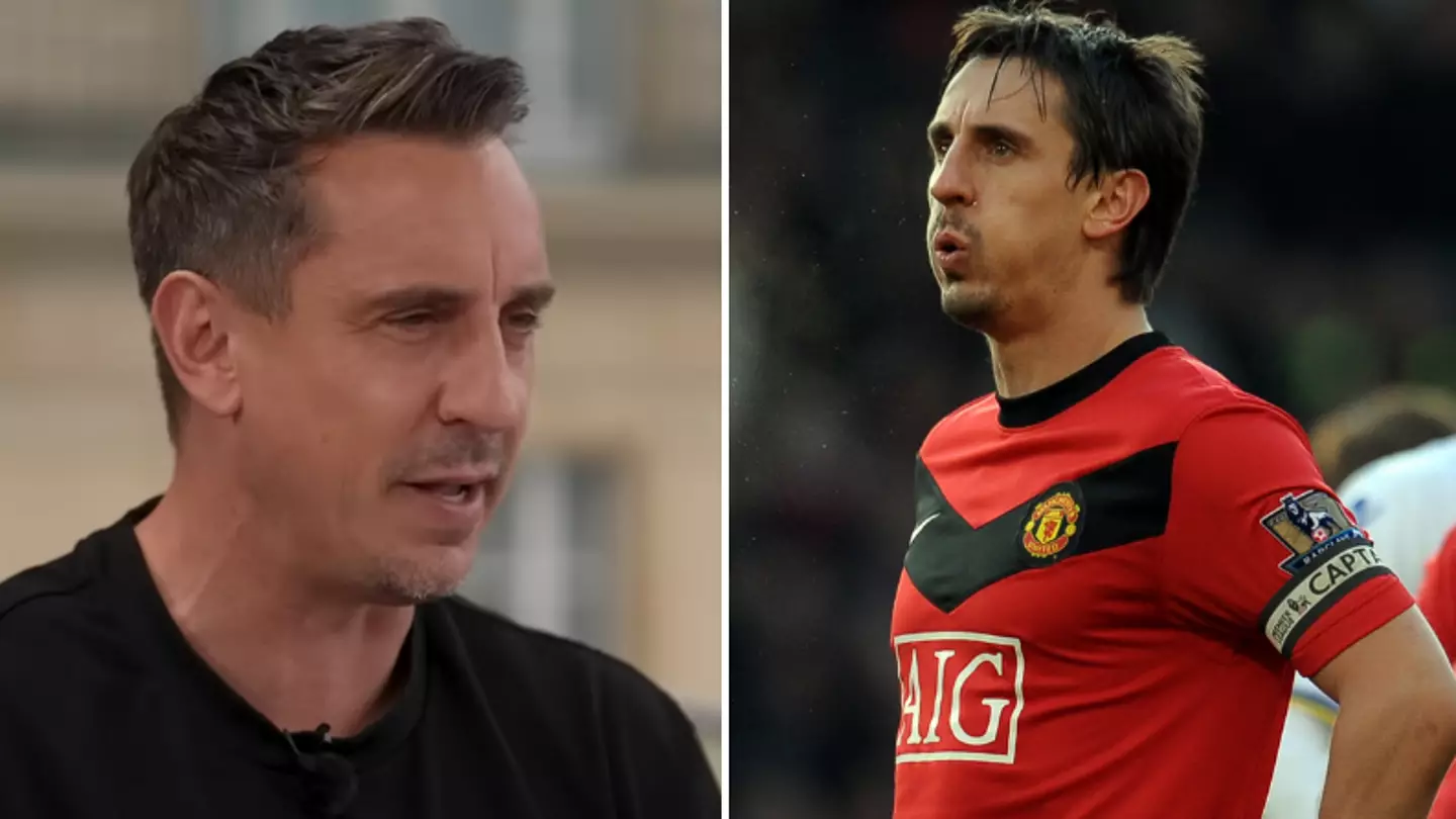 Gary Neville claims only two surprise players were able to beat him for pace including ex-Liverpool man