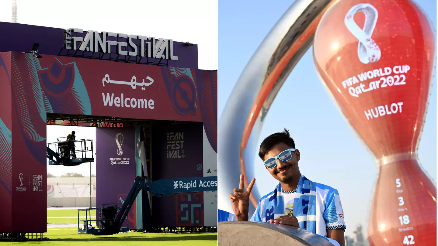 Fans can't believe the state of the £9 salad at World Cup fan parks