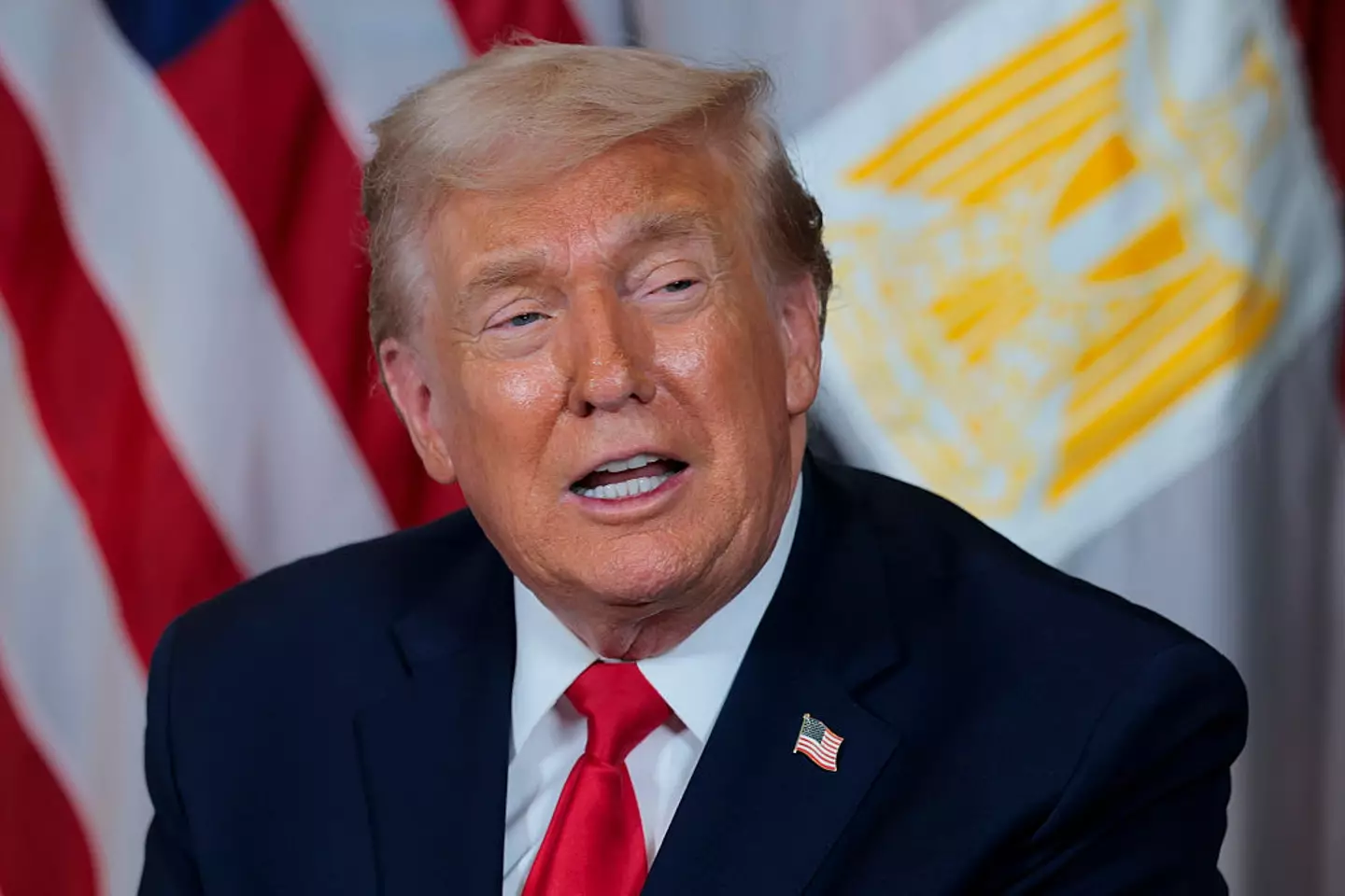 Donald Trump will not be at Super Bowl 2026 (Credit:Getty)