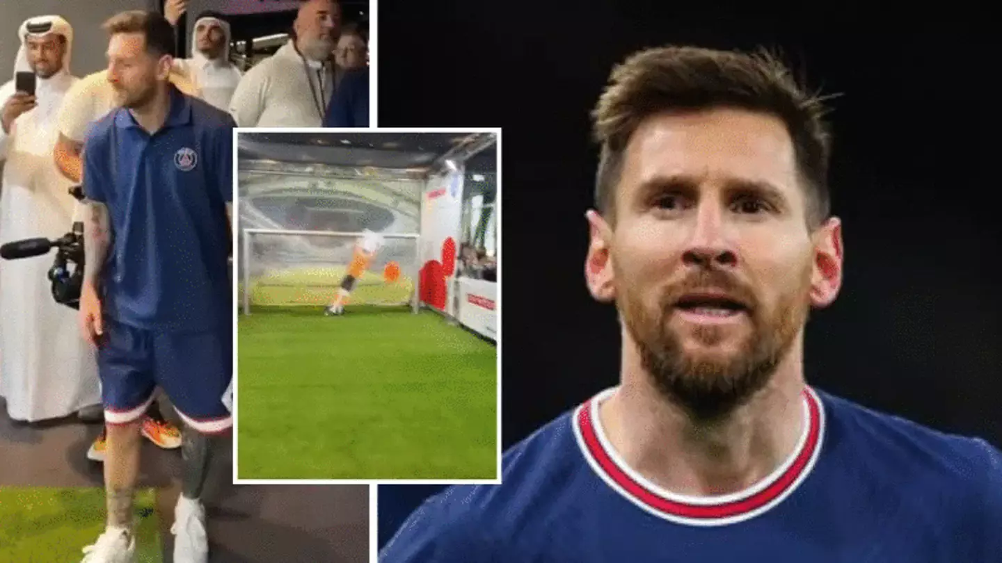 Lionel Messi Mocked By Fans After Robot Goalkeeper Saves PSG Star’s Penalty In Qatar