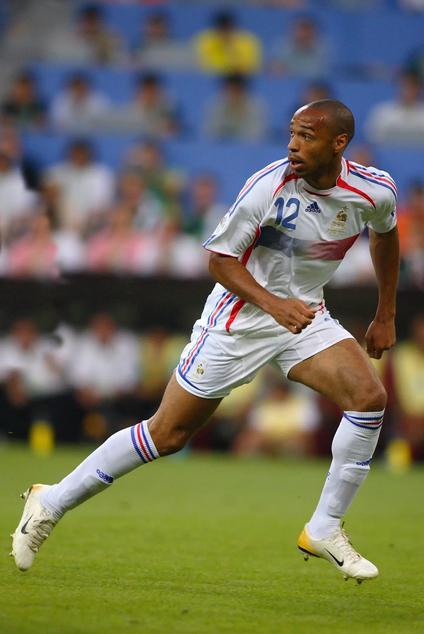 Thierry Henry on international duty for France- Getty