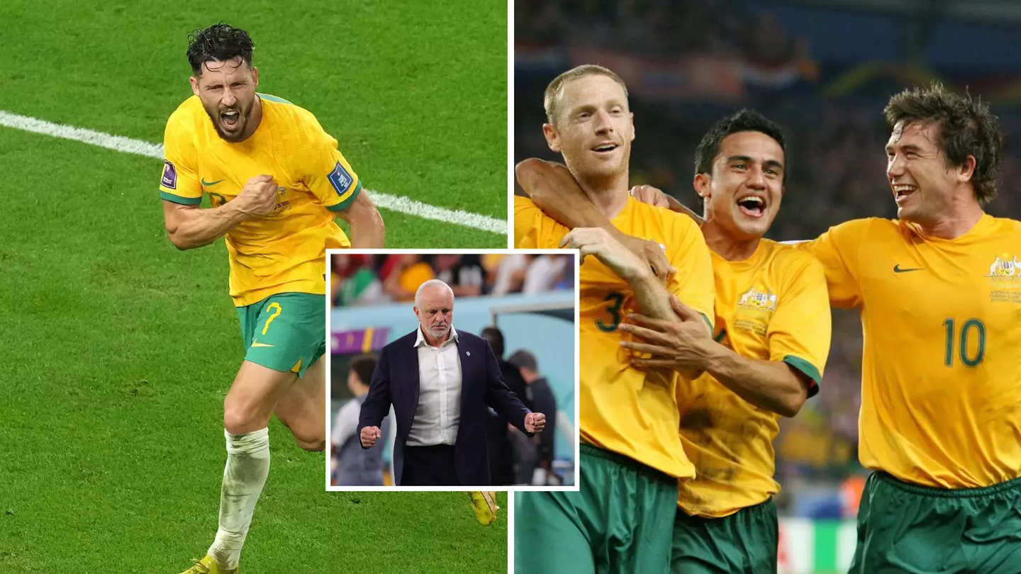 Graham Arnold calls his Socceroos team the 'new golden generation' after historic World Cup win