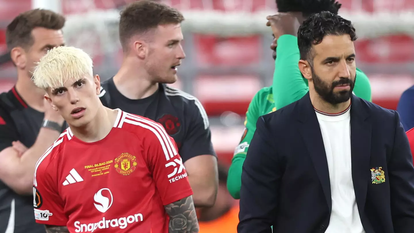 Ruben Amorim's 'exact message' to Alejandro Garnacho in front of Man Utd squad revealed in latest dressing room leak