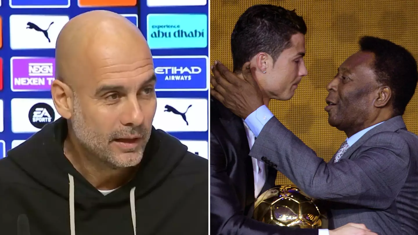 Pep Guardiola didn't hesitate when listing his six greatest players of all time