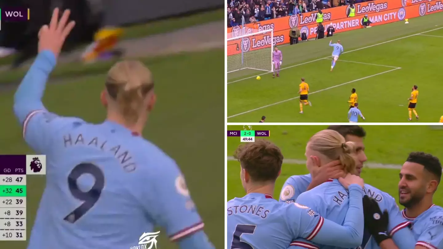 Erling Haaland scores hat-trick to reach 25 Premier League goals in 19 games