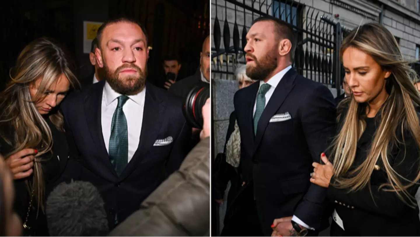 Conor McGregor makes four-word comment after fiancee Dee Devlin breaks silence over sexual assault case