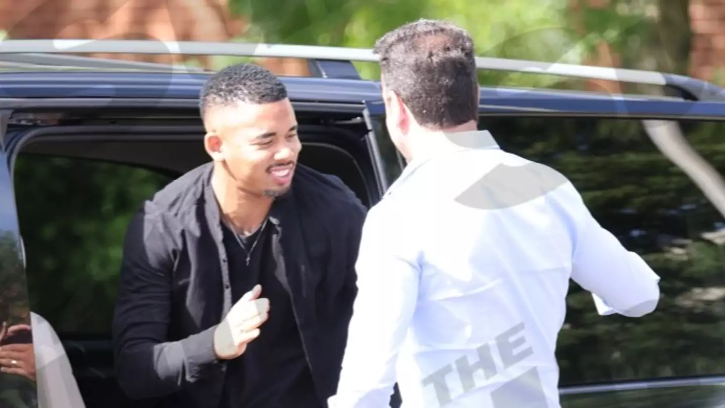 Gabriel Jesus Photographed In London Ahead Of Arsenal Medical