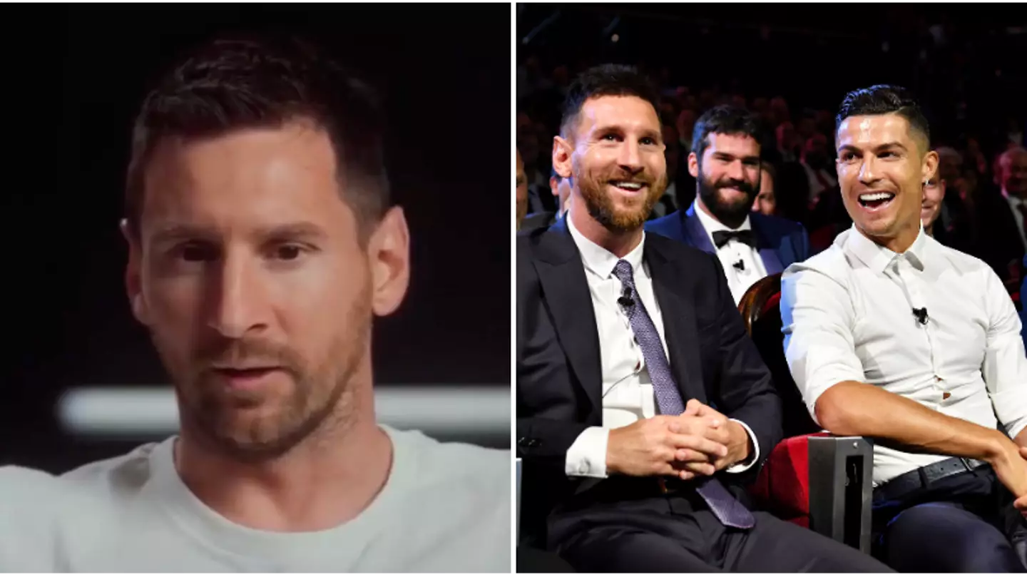 Lionel Messi made his opinion clear when asked if he'd play on the same team as Cristiano Ronaldo