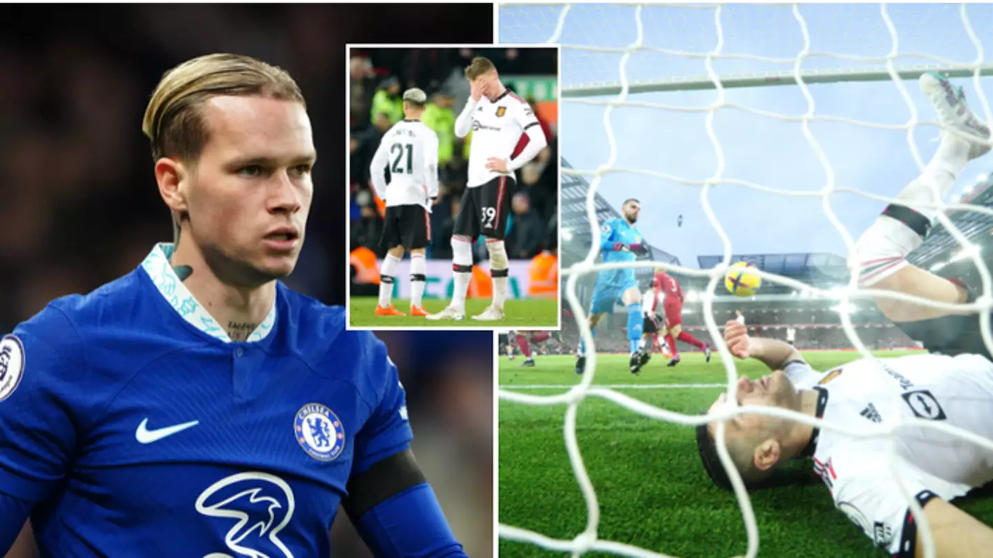 'Worrying about the wrong 7!' - Chelsea fans troll Man United fans over Mykhailo Mudryk taunts after Liverpool demolition