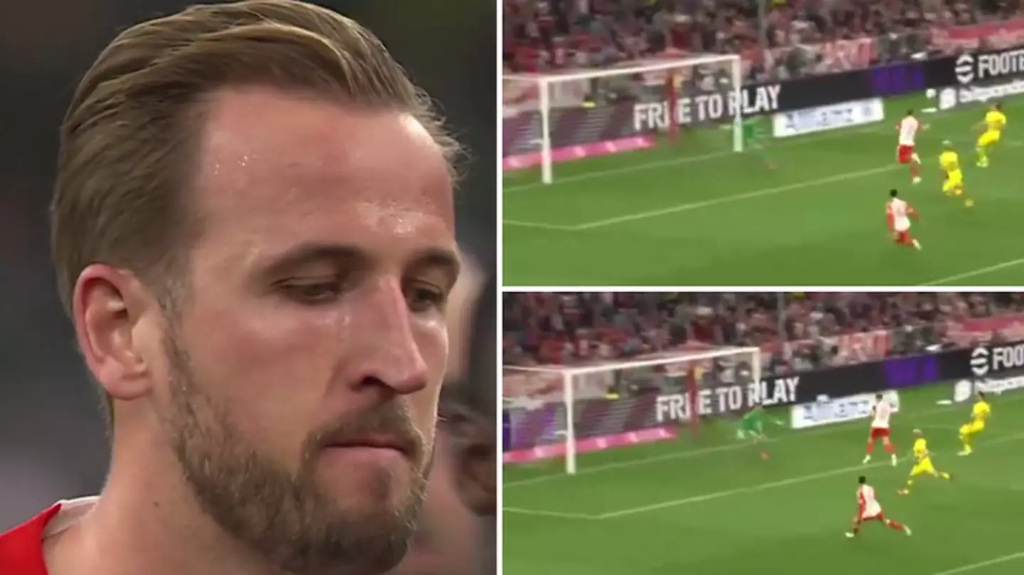 Fans convinced Harry Kane is cursed after shocking miss in Bayern Munich defeat to Borussia Dortmund