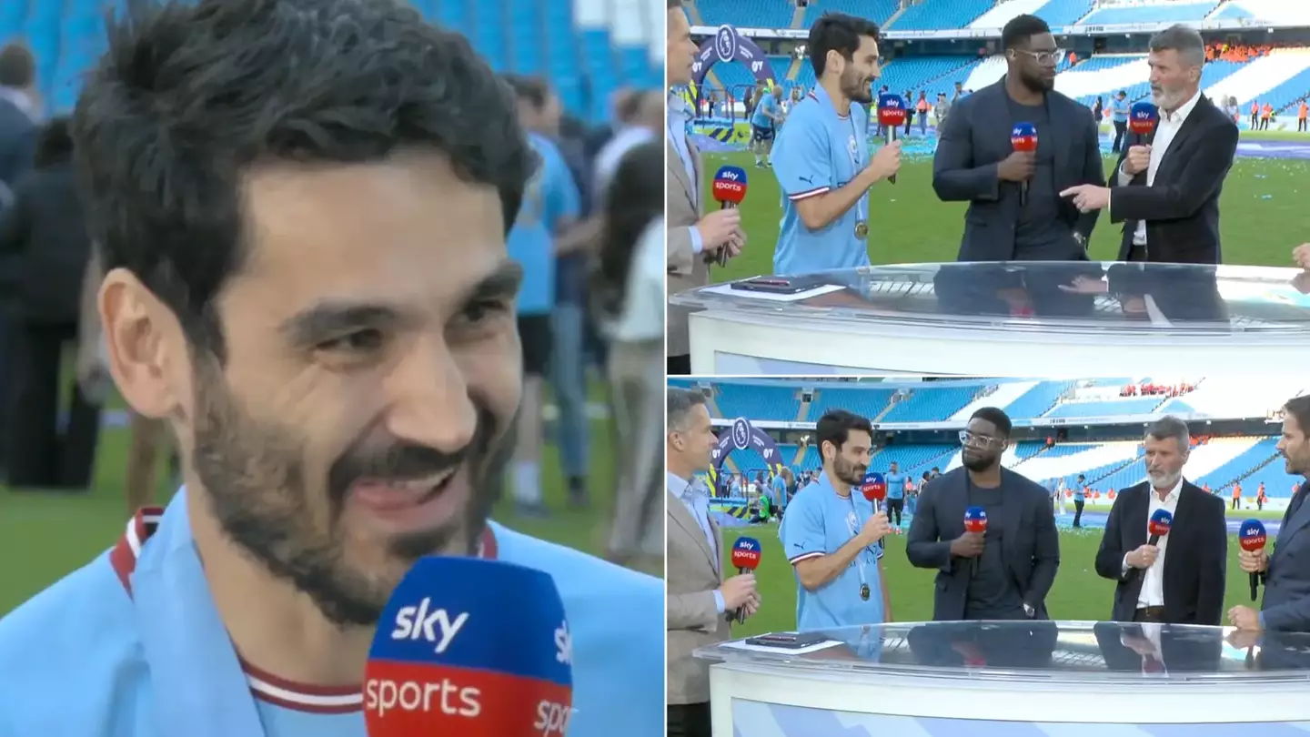 Ilkay Gundogan had a priceless reaction when Roy Keane called him a 'special' player, he still garners massive respect