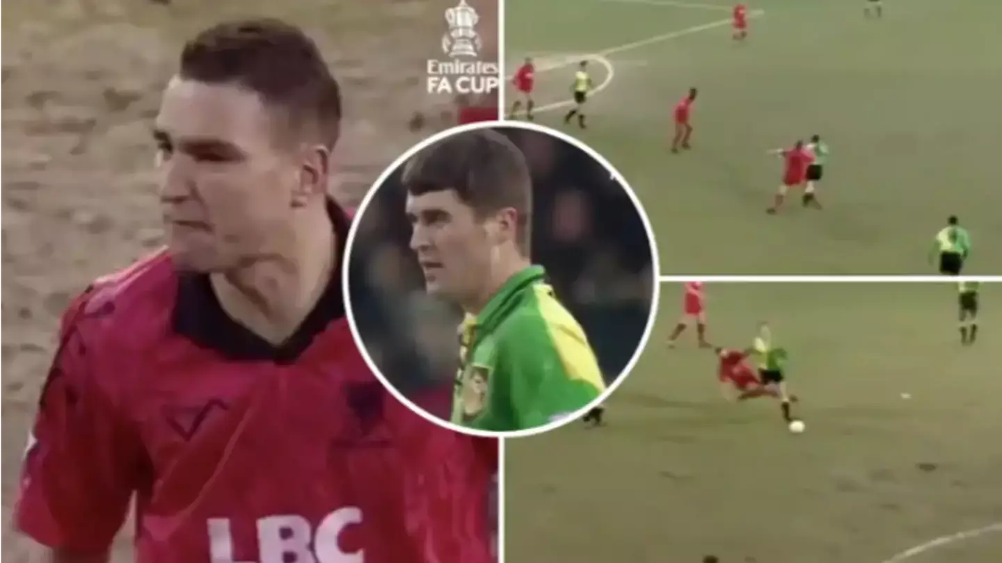 When Roy Keane and Vinnie Jones met on the pitch in ultimate battle of football's hardmen