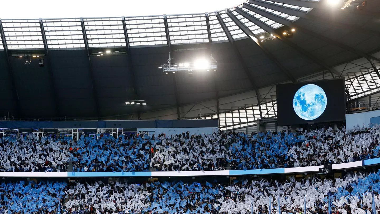 Manchester City's Etihad Stadium.