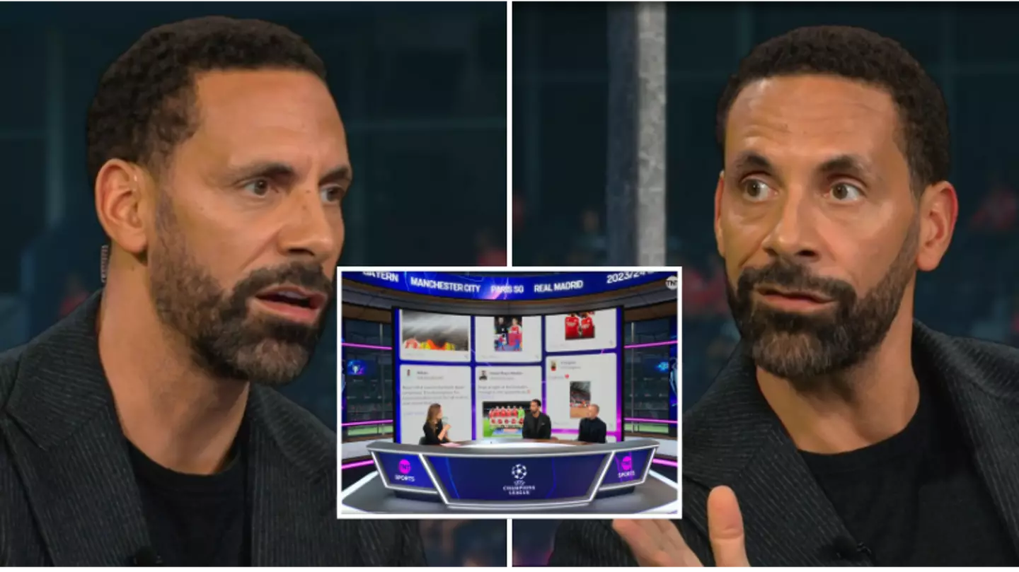 Rio Ferdinand unleashes on air rant at 'stupid' comment during TNT Sports Champions League